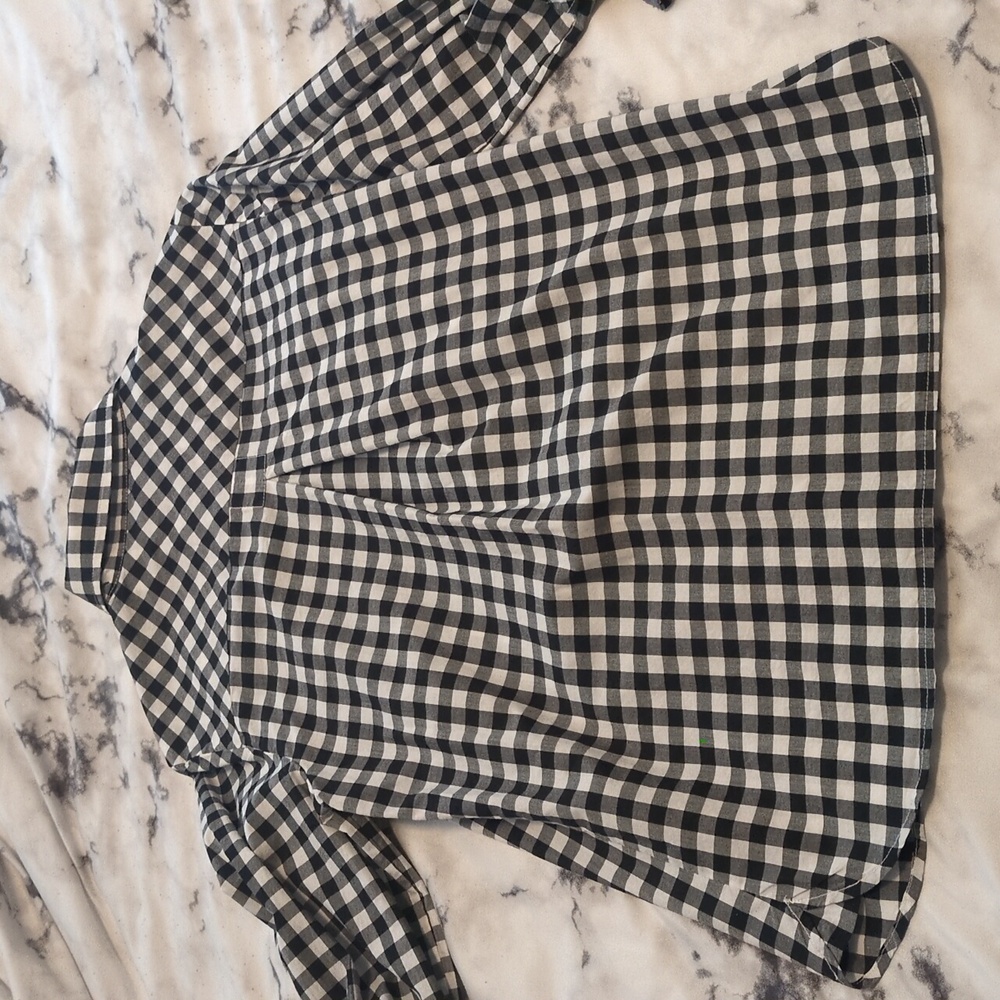 Tommy Hilfiger Black and White Gingham Shirt - Picture 6 of 6
